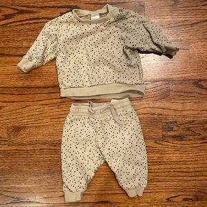 H&M baby sweat set 3 months